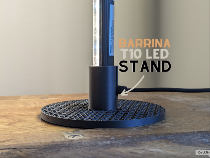 Grow Light Stand - vertical mount for LED grow lights